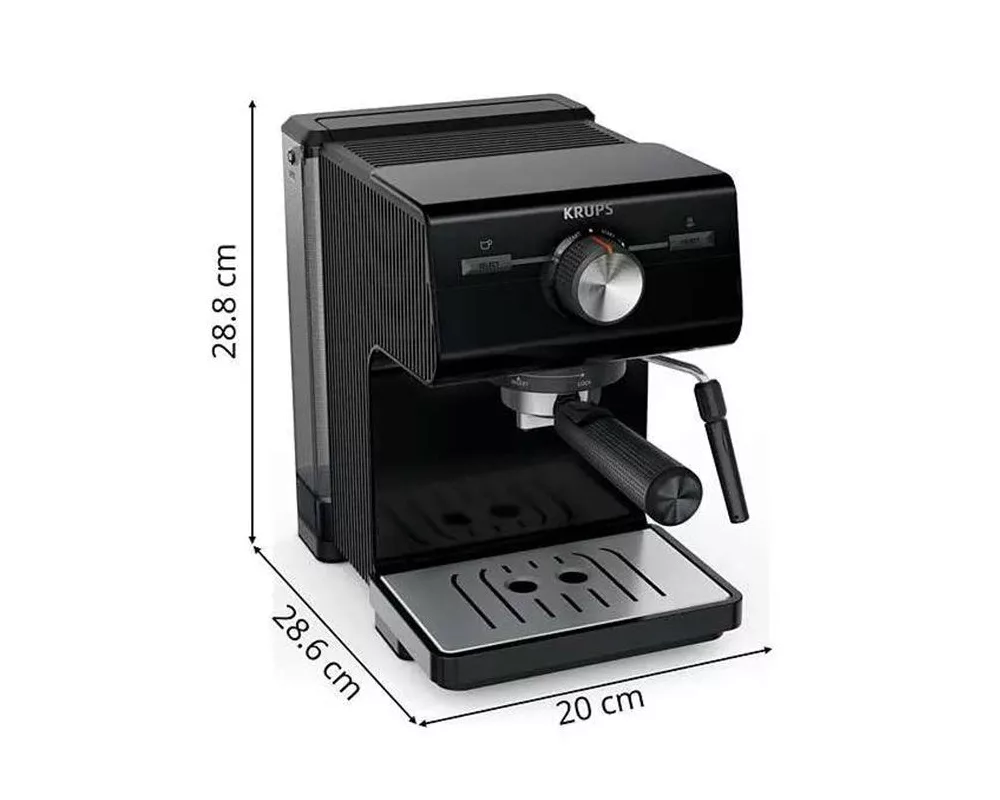 Кафемашина Krups XP381810 Esp Pump Authentic C50 Blk Eu 3