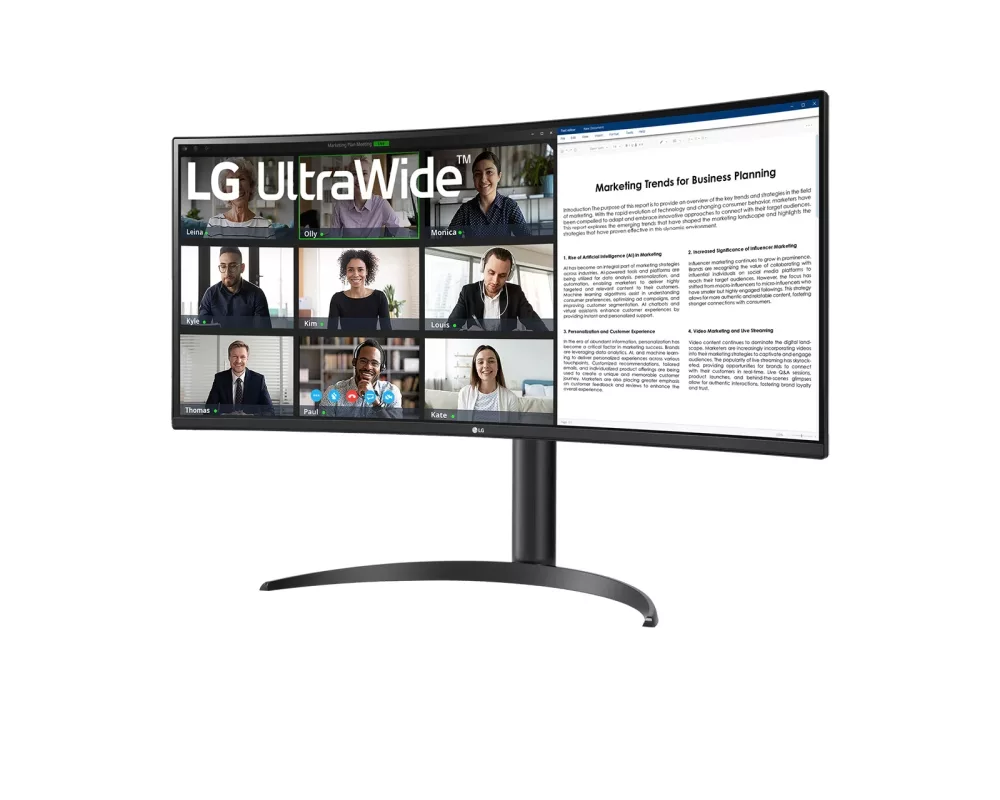 Монитор LG 34" 34WR55QK-B UltraWide 2