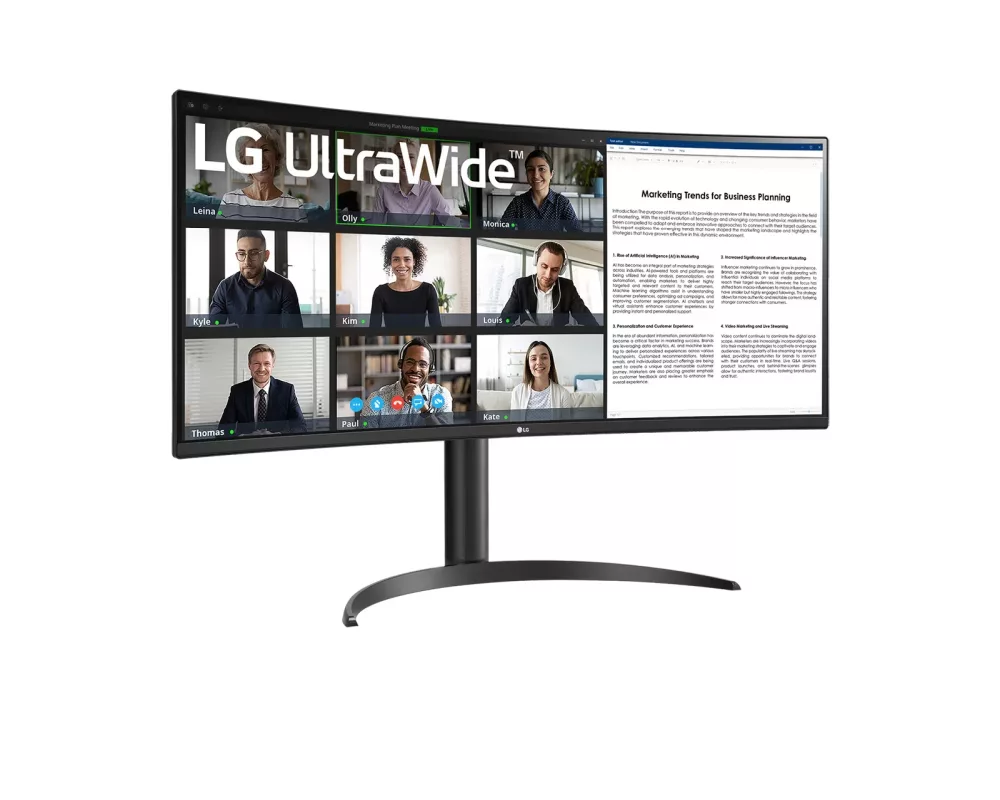 Монитор LG 34" 34WR55QK-B UltraWide 3