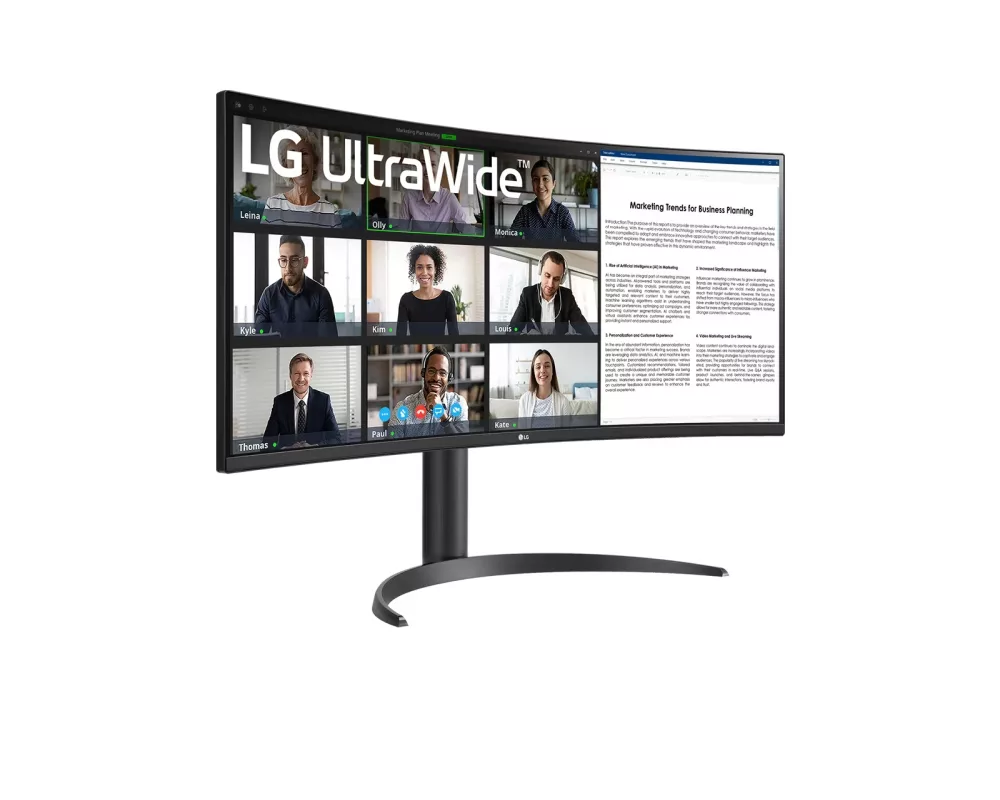 Монитор LG 34" 34WR55QK-B UltraWide 4