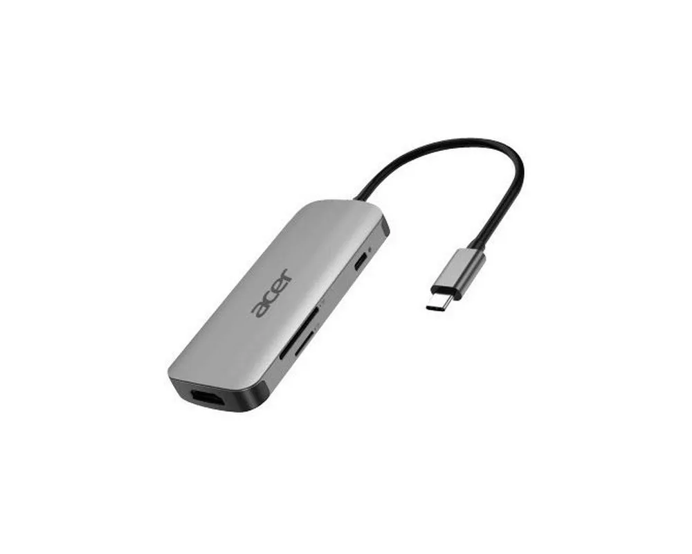 Докинг станция Acer 7in1 Type C dongle: 1 x HDMI 2