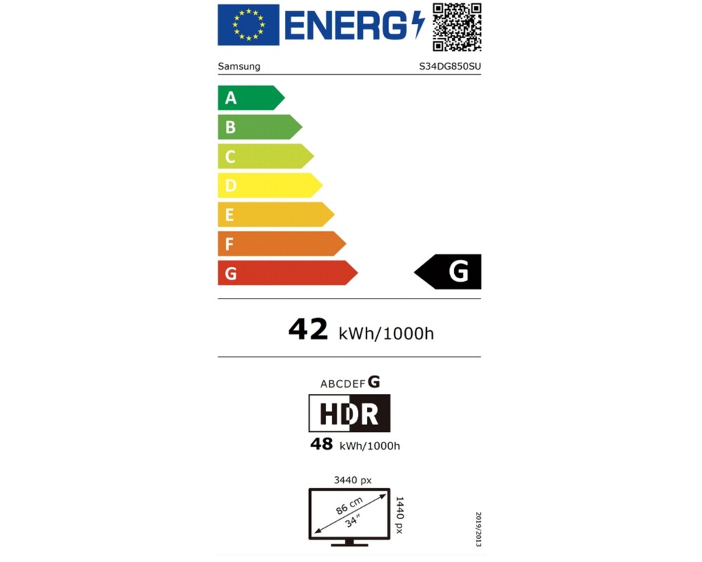 Монитор Samsung LS34DG850 19