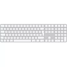  Apple Magic Keyboard (2024) w Touch ID and Numeric Keypad - International English - White Keys 789864 MXK73Z/A на топ цена - PIC.bg