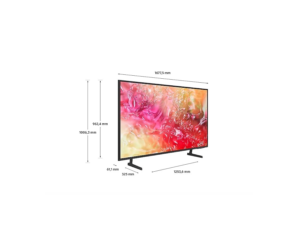 Телевизор Samsung 75" 75DU7172 AI 4K UHD LED TV 2