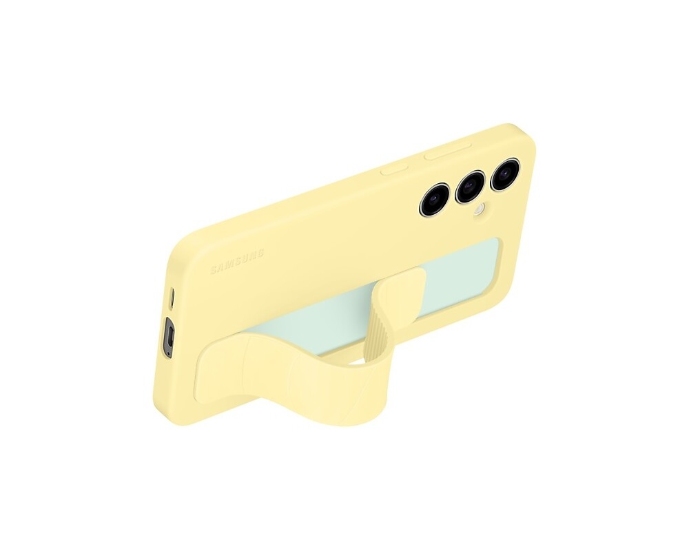 Калъф Samsung S24 FE Standing Grip Case Yellow 4