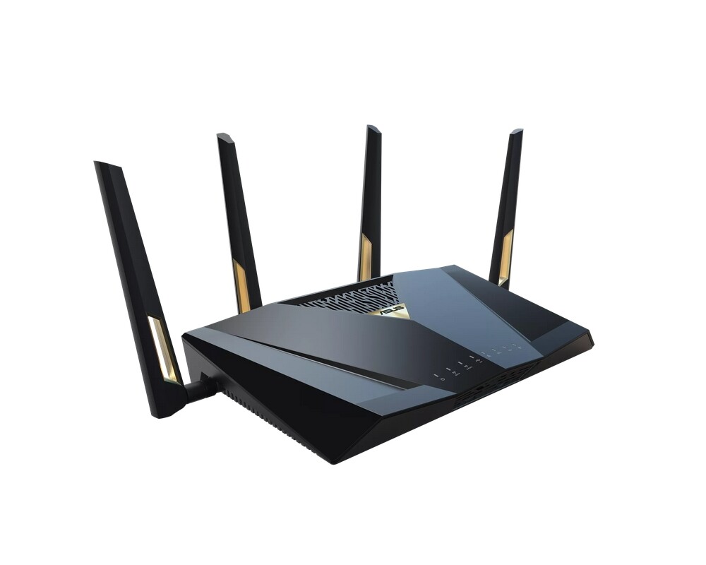 Рутер ASUS RT-BE88U Dual-band WiFi 7 AiMesh Extendable Performance Router 4K-QAM MLO Dual 10G ports SFP+ Four 2.5G ports 7
