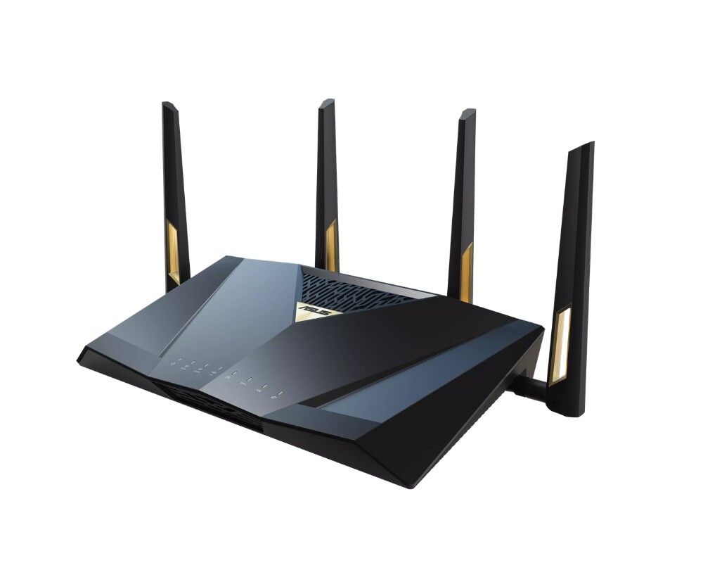 Рутер ASUS RT-BE88U Dual-band WiFi 7 AiMesh Extendable Performance Router 4K-QAM MLO Dual 10G ports SFP+ Four 2.5G ports 6
