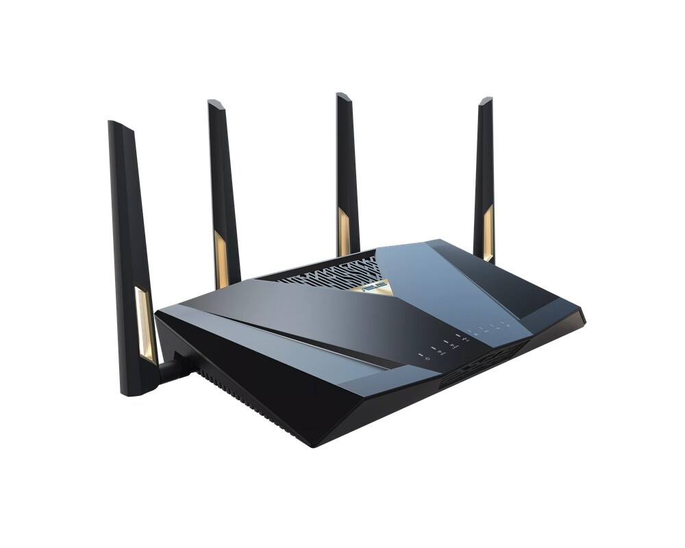 Рутер ASUS RT-BE88U Dual-band WiFi 7 AiMesh Extendable Performance Router 4K-QAM MLO Dual 10G ports SFP+ Four 2.5G ports 10