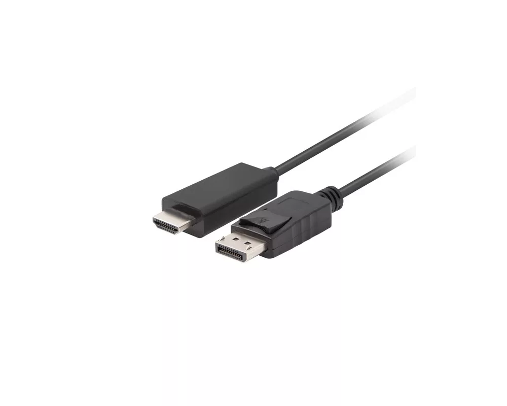 Кабел Lanberg display port (M) V1.1 -> HDMI (M) cable 3m 2
