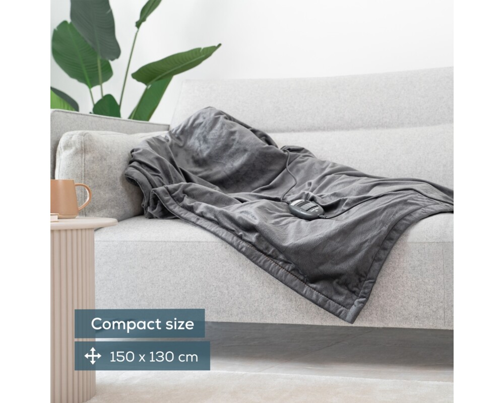 Термоподложка Beurer HD 74 Cosy Taupe Heated Overblanket 3