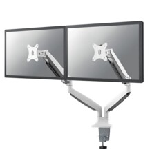  Neomounts Flat Screen Desk mount (10-32") desk clamp/grommet 792286 NM-D750DWHITE на топ цена - PIC.bg