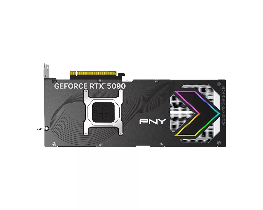 Видеокарта PNY GeForce RTX 5090 32GB ARGB Triple Fan OC 10