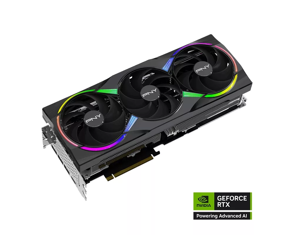 Видеокарта PNY GeForce RTX 5090 32GB ARGB Triple Fan OC 2