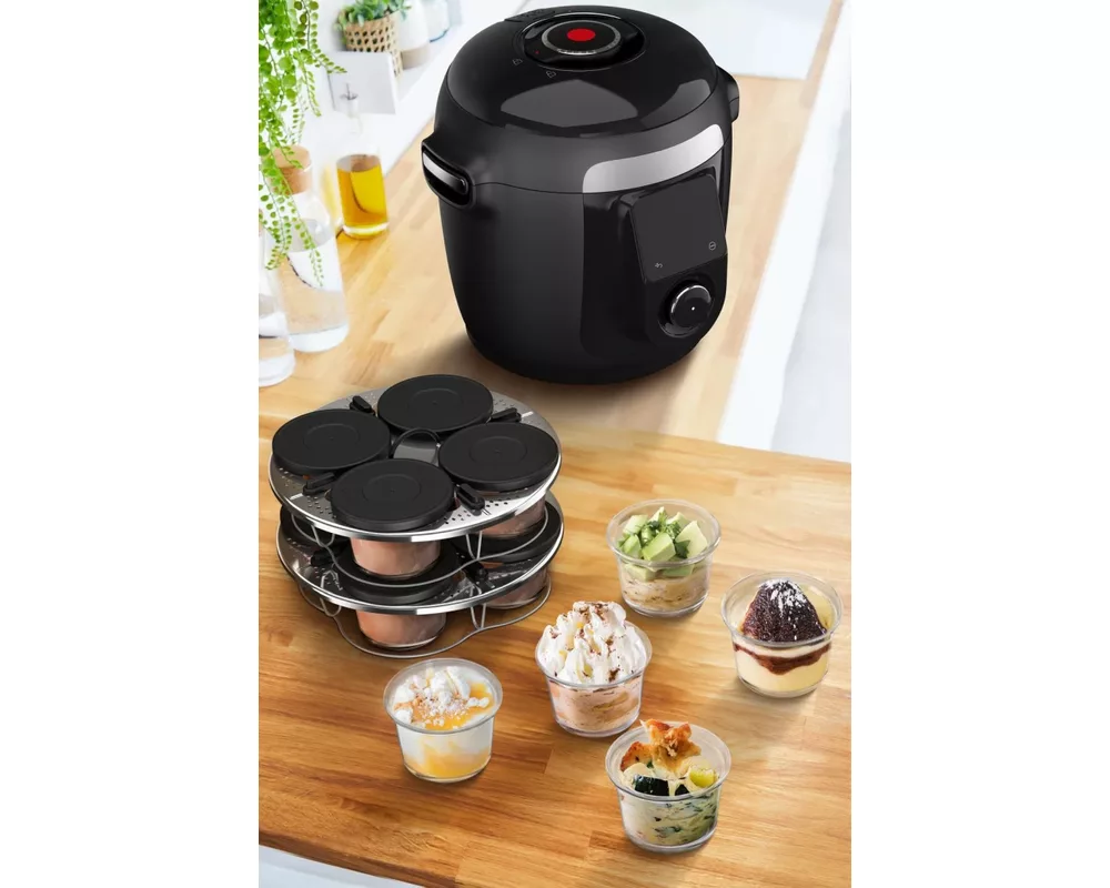 Съд за готвене Tefal XA6140E0 8 glass jars with lids for Cook4me 4