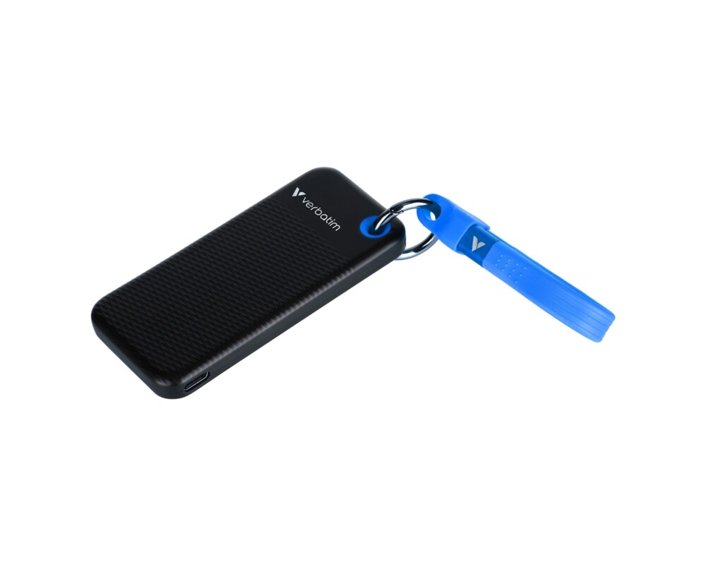 SSD Verbatim Pocket SSD USB 3.2 Gen 2 1TB Black/Blue 7