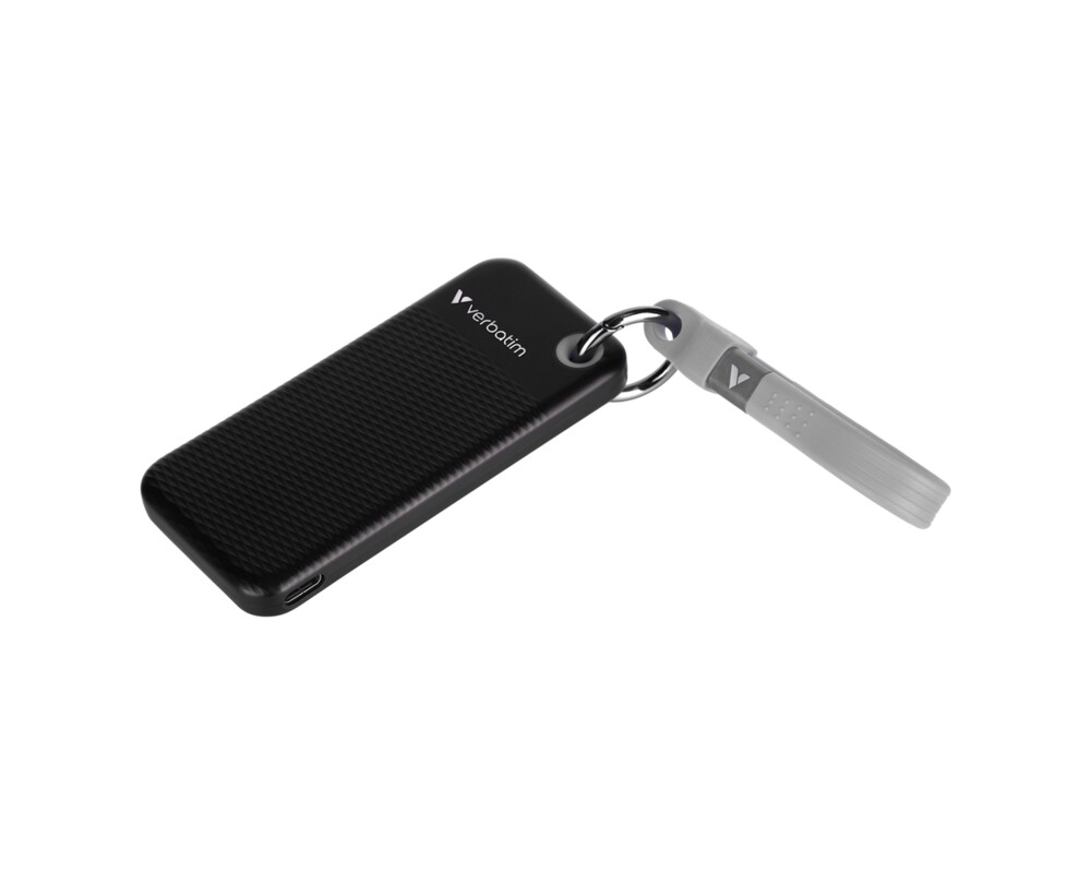 SSD Verbatim Pocket SSD USB 3.2 Gen 2 1TB Black/Grey 7