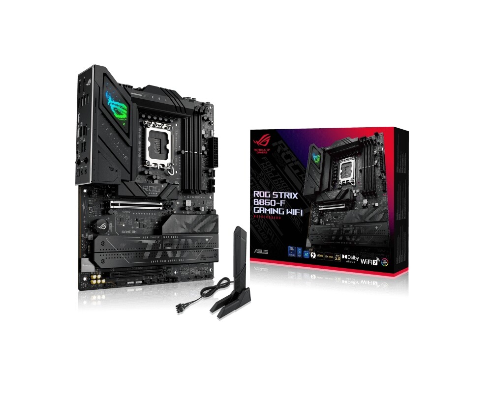 Дънна платка ASUS ROG STRIX B860-F GAMING WIFI DDR5 8
