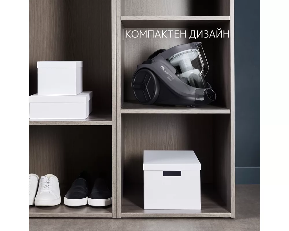 Прахосмукачка Rowenta RO3726EA Vac Cleaner Compact Power Cyclon 7