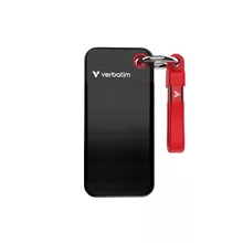  Verbatim Pocket SSD USB 3.2 Gen 2 1TB Black/Red 796862 32192 на топ цена - PIC.bg
