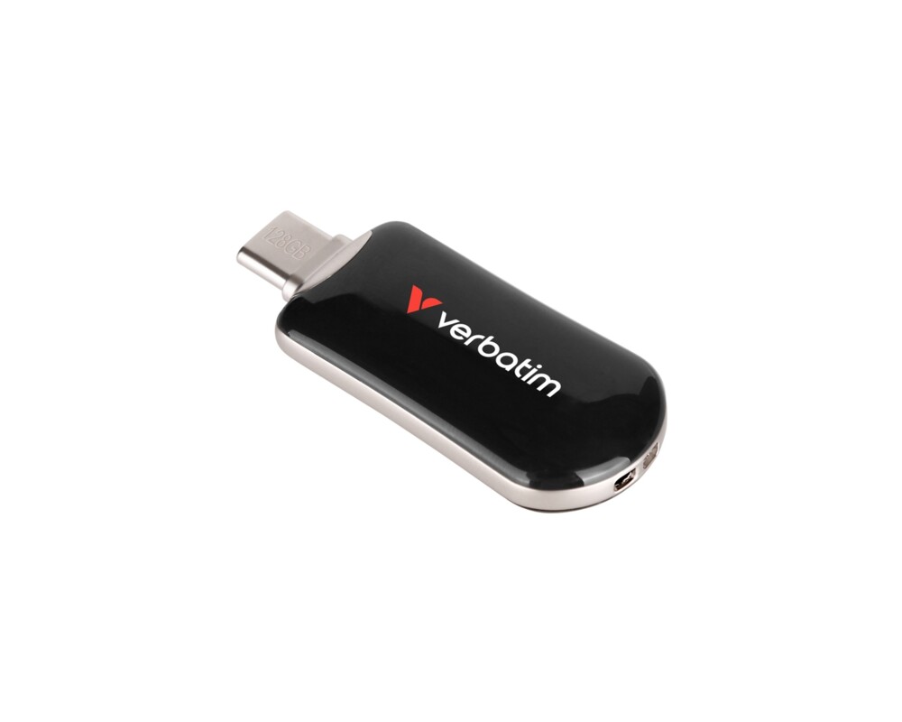 Флаш памет Verbatim Plectra USB-C Flash Drive Black 128GB 2