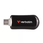 Флаш памет Verbatim Plectra USB-C Flash Drive Black 64GB 2