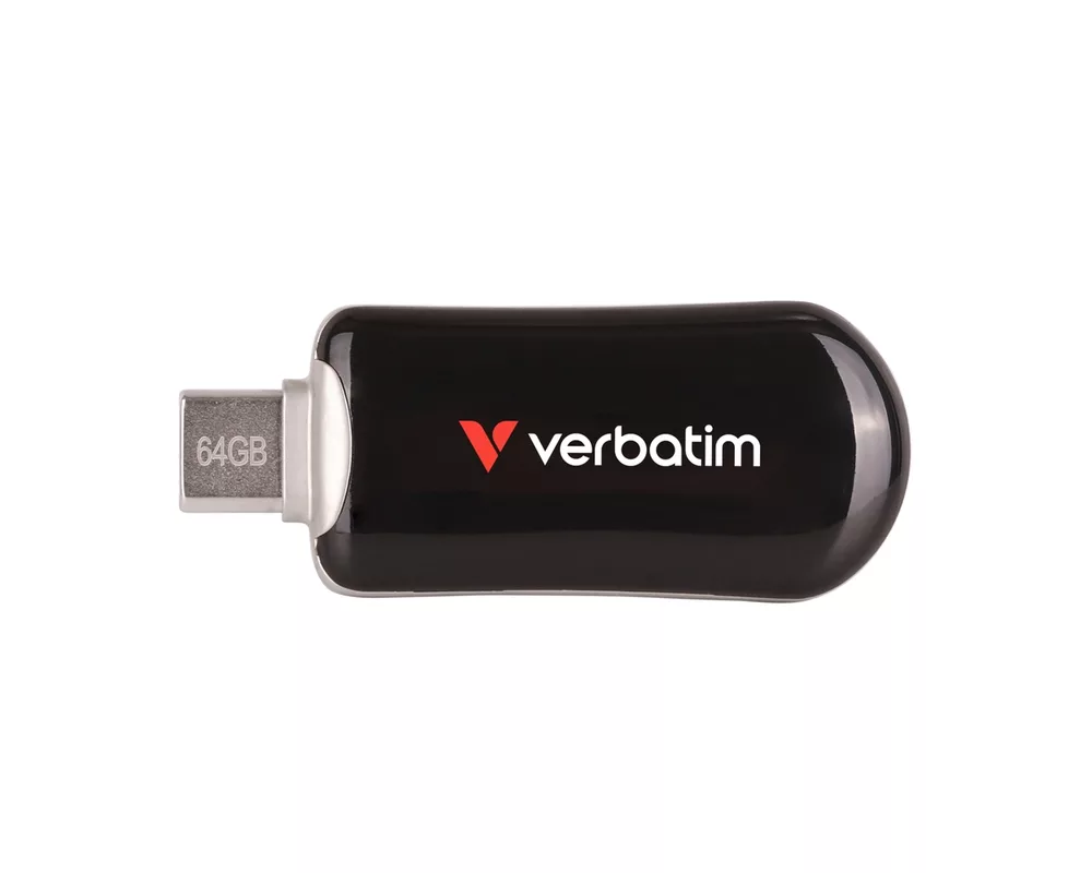 Флаш памет Verbatim Plectra USB-C Flash Drive Black 64GB 2