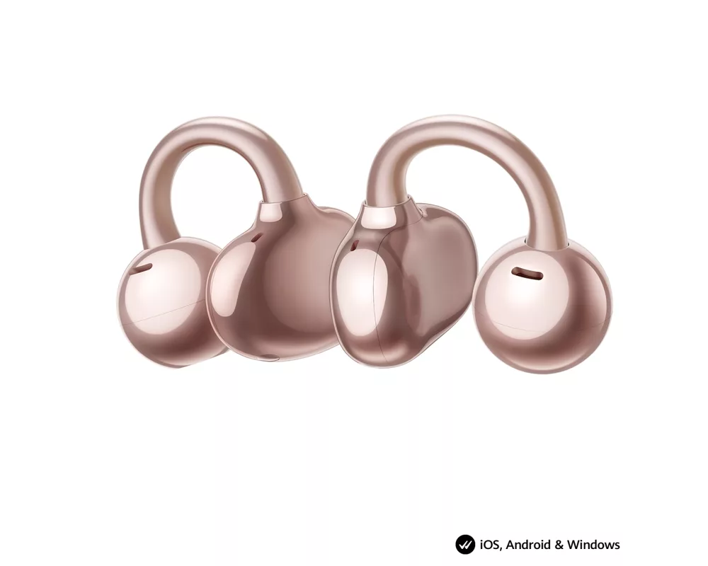 Слушалки Huawei FreeClip Dove-T01 Rose gold 8