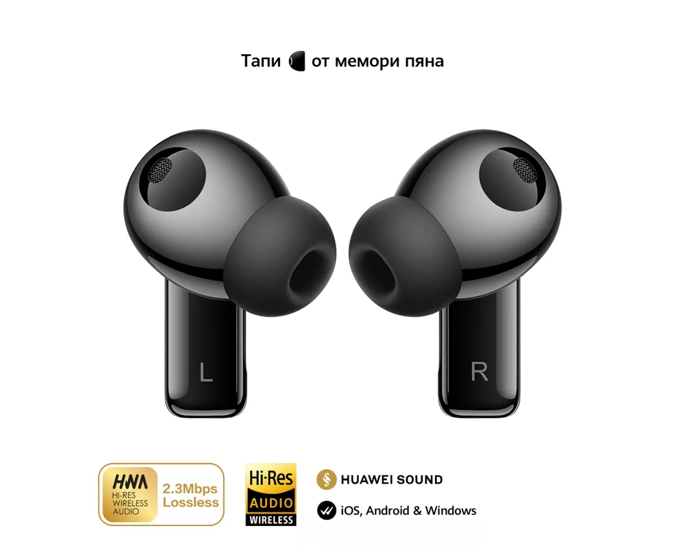 Слушалки Huawei FreeBuds Pro 4 Piano-T180 Black 8