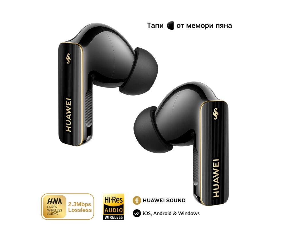 Слушалки Huawei FreeBuds Pro 4 Piano-T180 Black 9