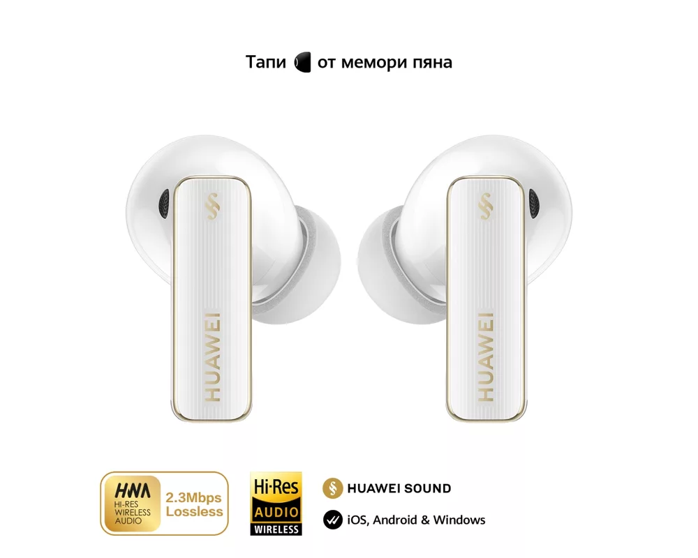 Слушалки Huawei FreeBuds Pro 4 Piano-T180 Ceramic Whiter 7