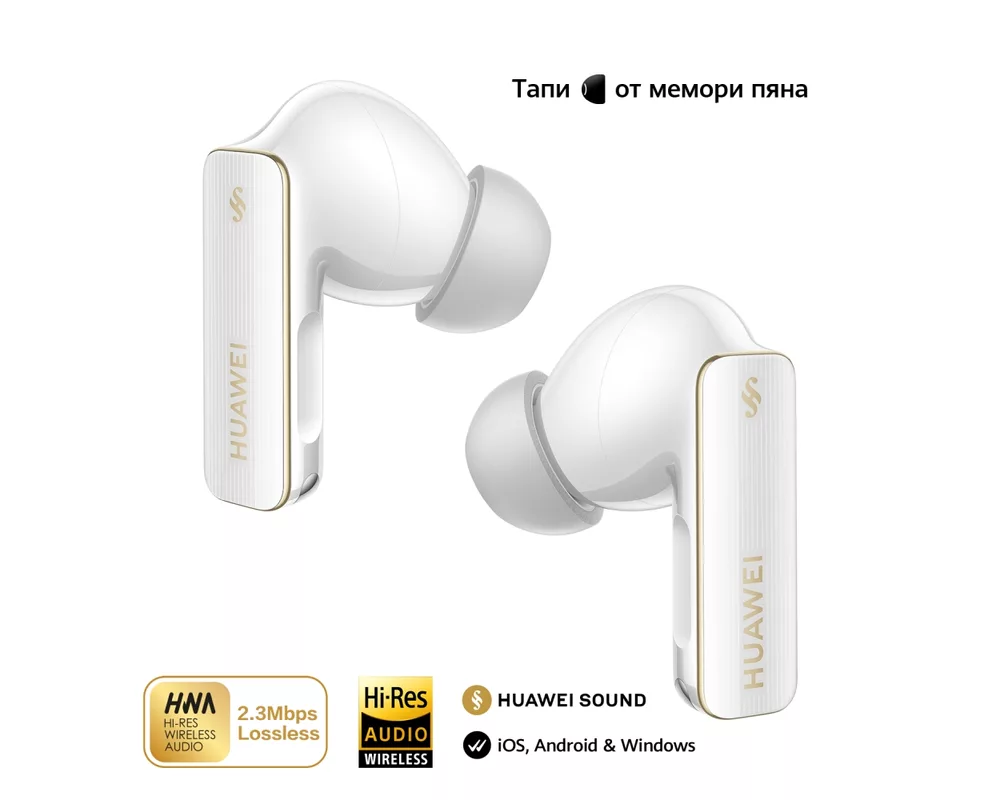 Слушалки Huawei FreeBuds Pro 4 Piano-T180 Ceramic Whiter 9
