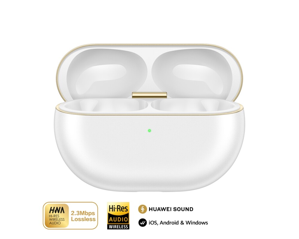 Слушалки Huawei FreeBuds Pro 4 Piano-T180 Ceramic Whiter 2