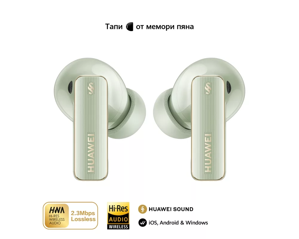 Слушалки Huawei FreeBuds Pro 4 Piano-T180 Green 7