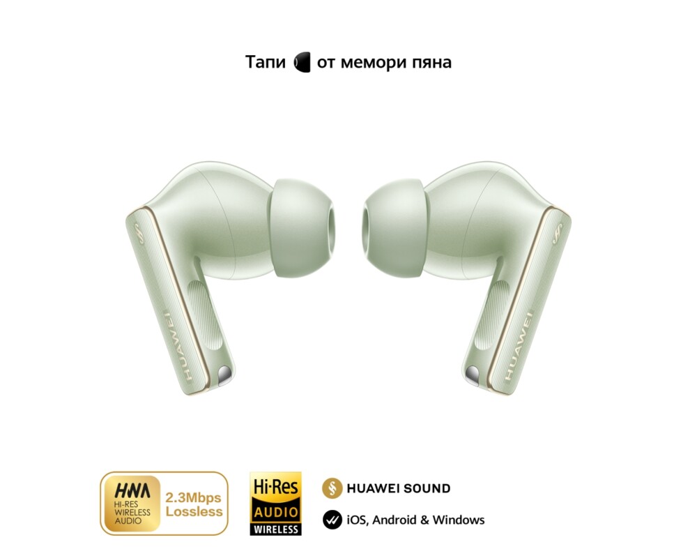 Слушалки Huawei FreeBuds Pro 4 Piano-T180 Green 10