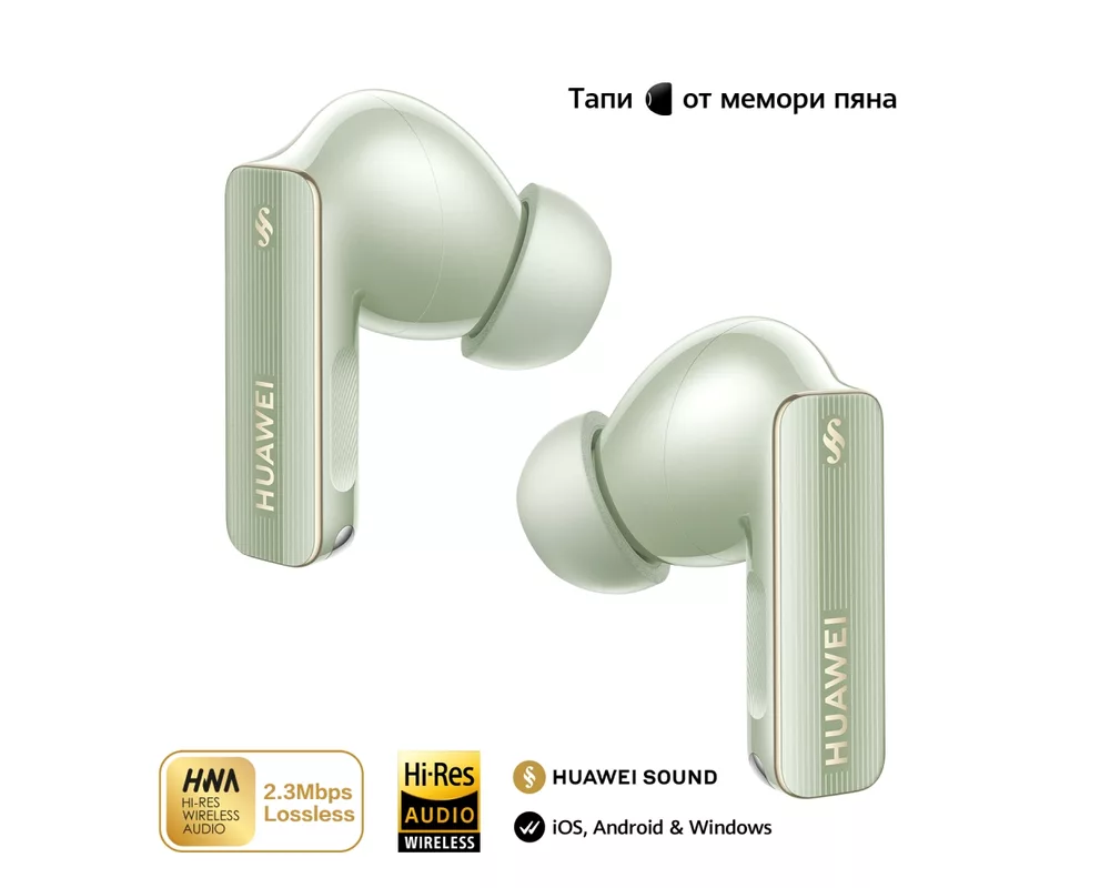 Слушалки Huawei FreeBuds Pro 4 Piano-T180 Green 9
