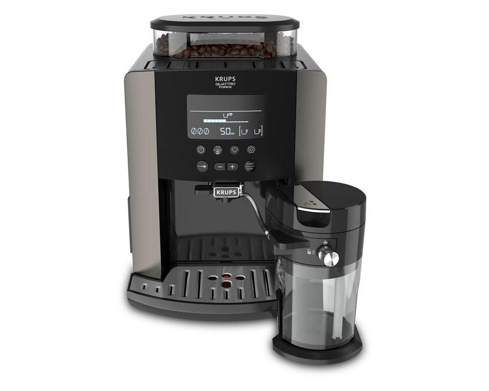 Кафемашина Krups EA819E10 Esp Arabica Latte Pewter Eu 3