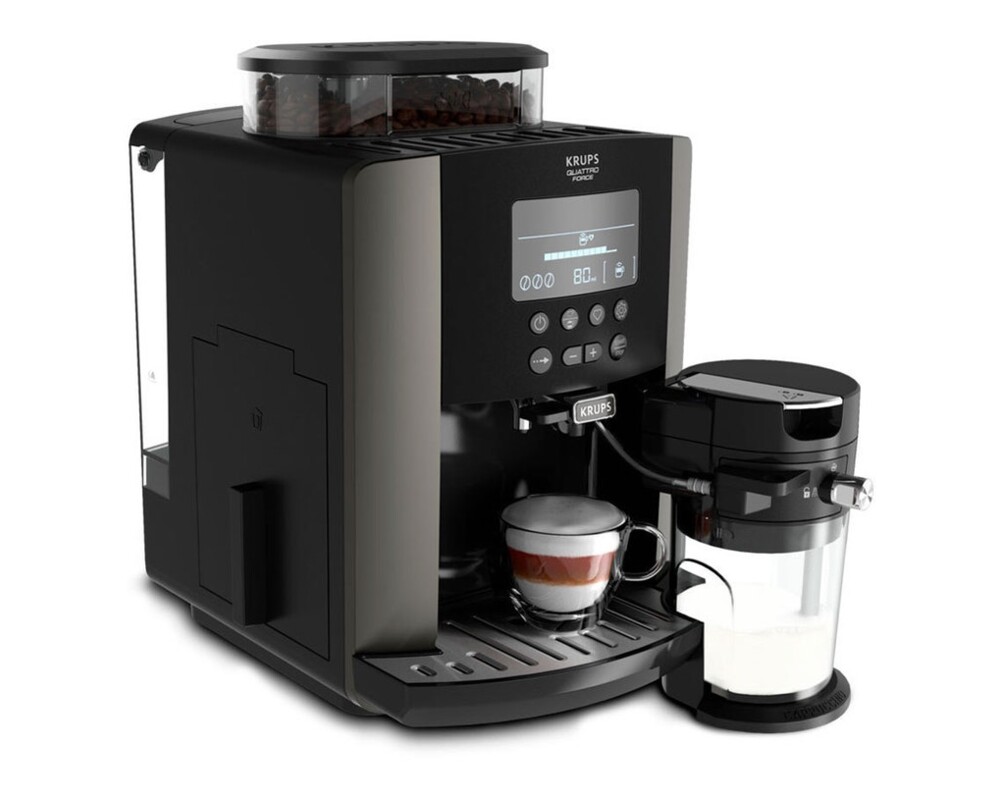 Кафемашина Krups EA819E10 Esp Arabica Latte Pewter Eu 2