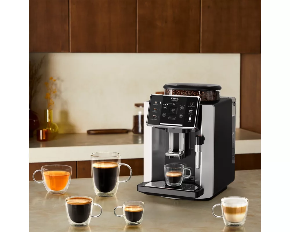 Кафемашина Krups EA910E10 FA ROMA RELIFT BLK KNIGHT EU 4