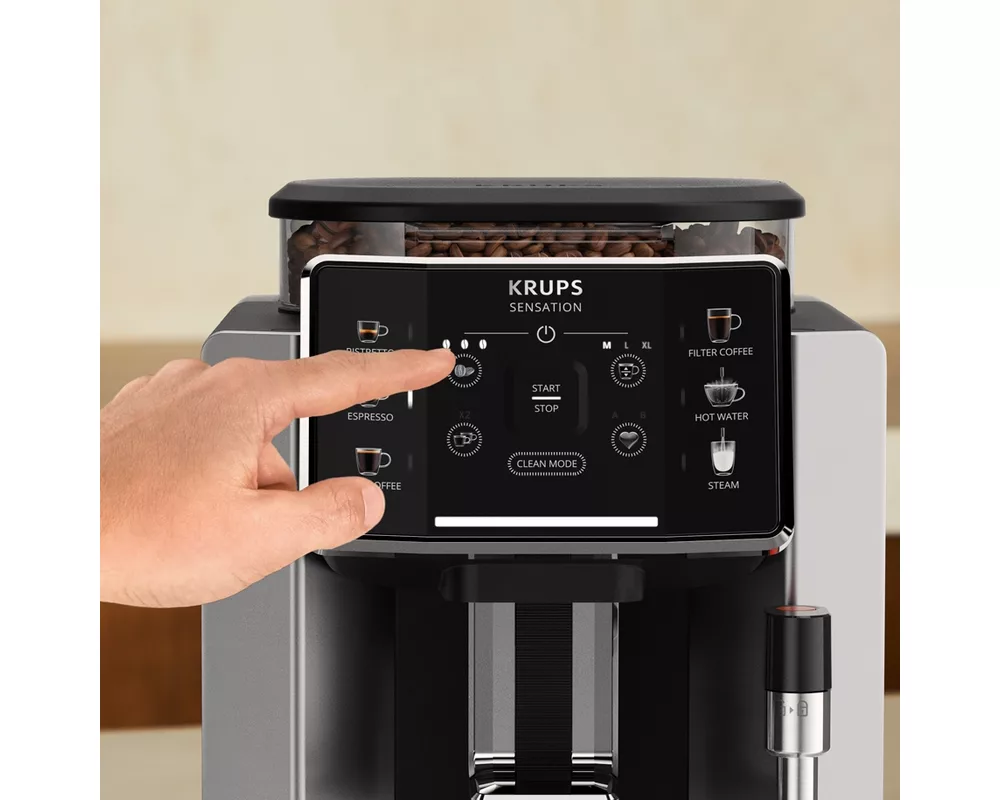 Кафемашина Krups EA910E10 FA ROMA RELIFT BLK KNIGHT EU 3