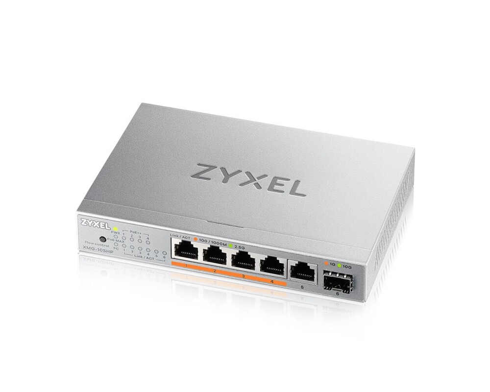 Switch (Комутатор) ZyXEL XMG-105 5 Ports 2 3