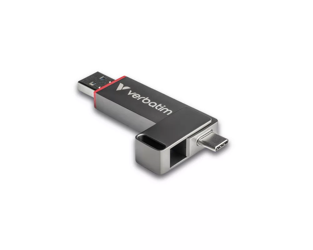 SSD Verbatim Dual QuickStick USB-C & USB-A USB 3.2 Gen 1 512GB 3