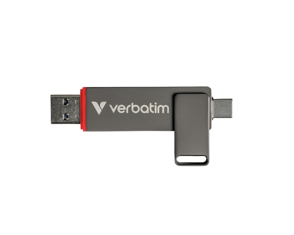 SSD Verbatim Dual QuickStick USB-C & USB-A USB 3.2 Gen 1 512GB 2