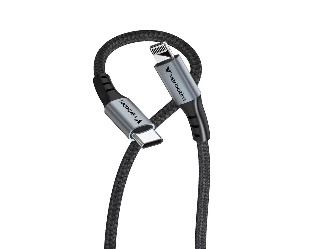 Кабел Verbatim Sync & Charge USB-C to Lightning 120 cm 2