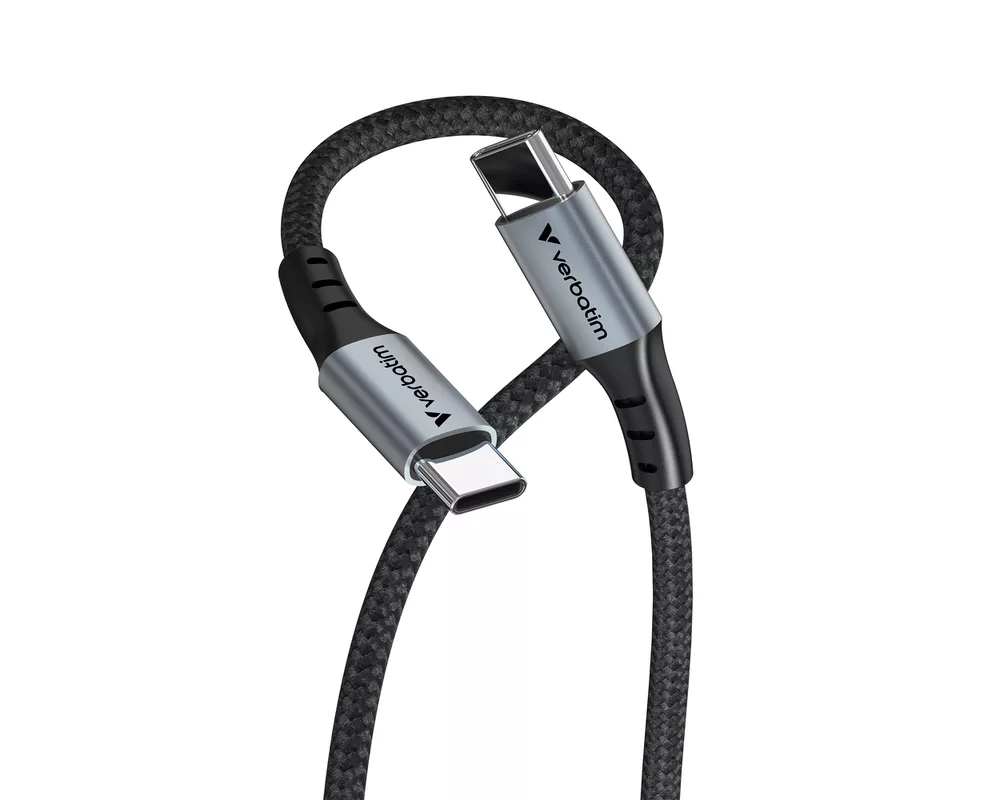Кабел Verbatim Sync & Charge USB-C to USB-C 100W 120 cm 2