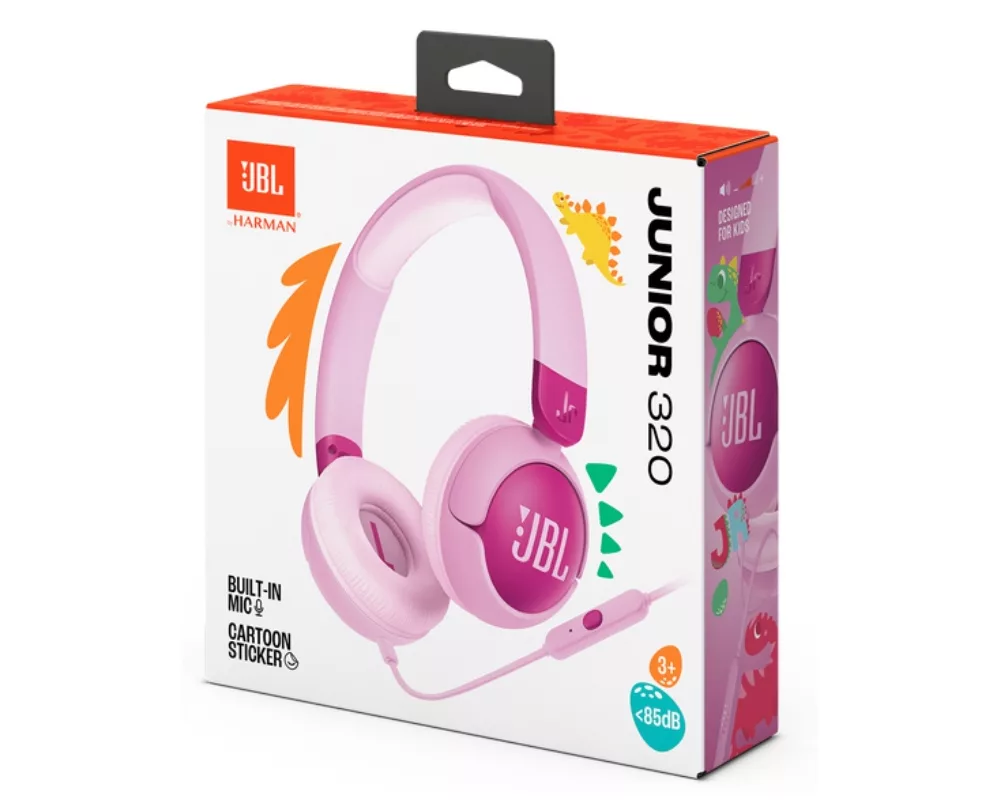Слушалки JBL JR320 Wired on-ear kids headphones 6