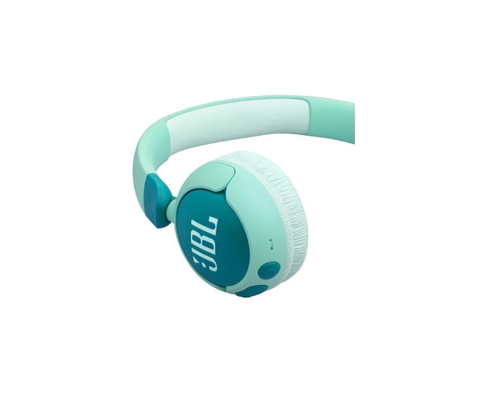 Слушалки JBL JR320BT GRN Wireless on-ear kids headphones 5