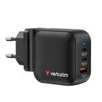 <span>Зарядно</span> Verbatim Mini GaN Charger 70W 3 Port US plug with EU and UK adaptors <span class='catalog-num-in-name'>32229</span> - 