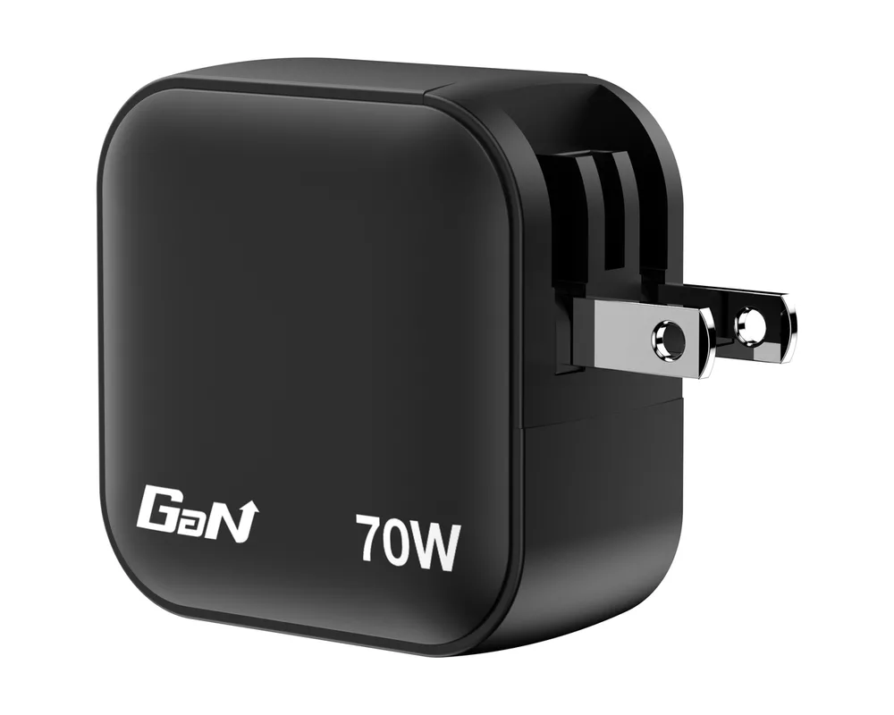 Зарядно Verbatim Mini GaN Charger 70W 3 Port US plug with EU and UK adaptors 3