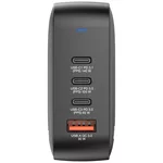 Зарядно Verbatim Mini GaN Charger 165W 4 Port US plug with EU and UK adaptors 2