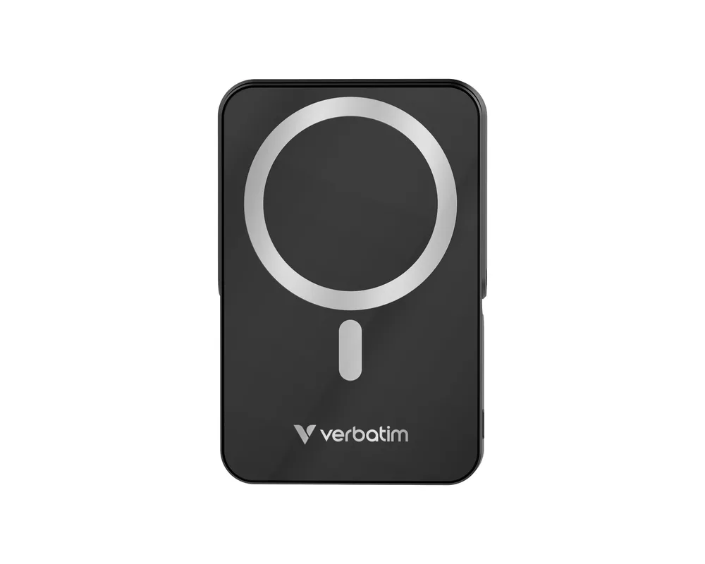 Външна батерия Verbatim Charge 'n' Go Power Bank with Stand Magnetic Wireless 10000mAh Black 2